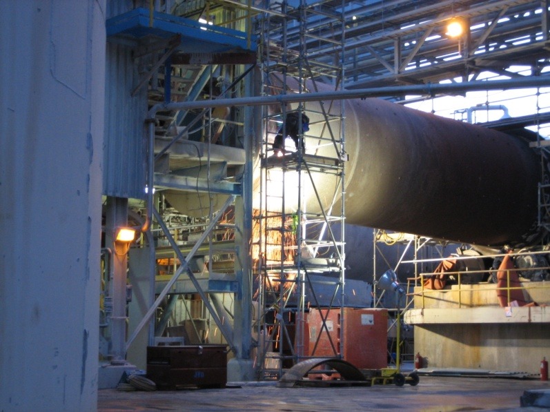 Catalyst Paper Mill Maintenance · historical project photograph.